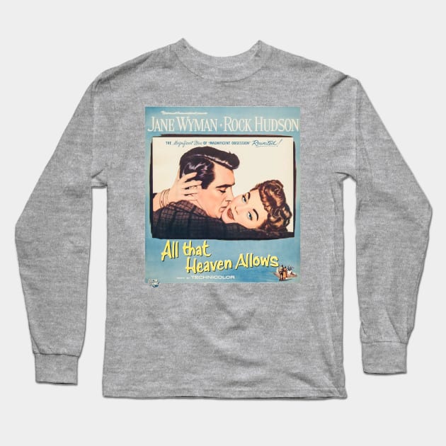 All That Heaven Allows Movie Poster Long Sleeve T-Shirt by MovieFunTime